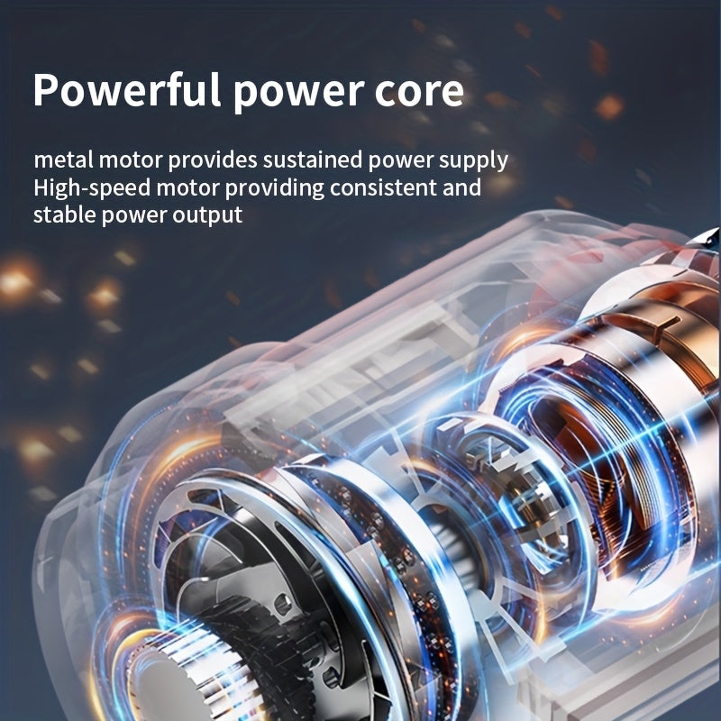 Car Mounted Vacuum Cleaner, Super Strong, High-Power, High Suction, Dry And Wet Dual-Purpose Sedan, Small, Mini, Handheld, Multifunctional, Portable, Without Battery