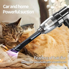 Car Mounted Vacuum Cleaner, Super Strong, High-Power, High Suction, Dry And Wet Dual-Purpose Sedan, Small, Mini, Handheld, Multifunctional, Portable, Without Battery