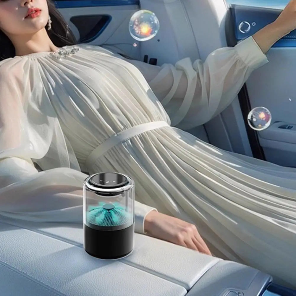 Car Aromatherapy Machine With AI Auto Start/Stop  Mist Fragrance