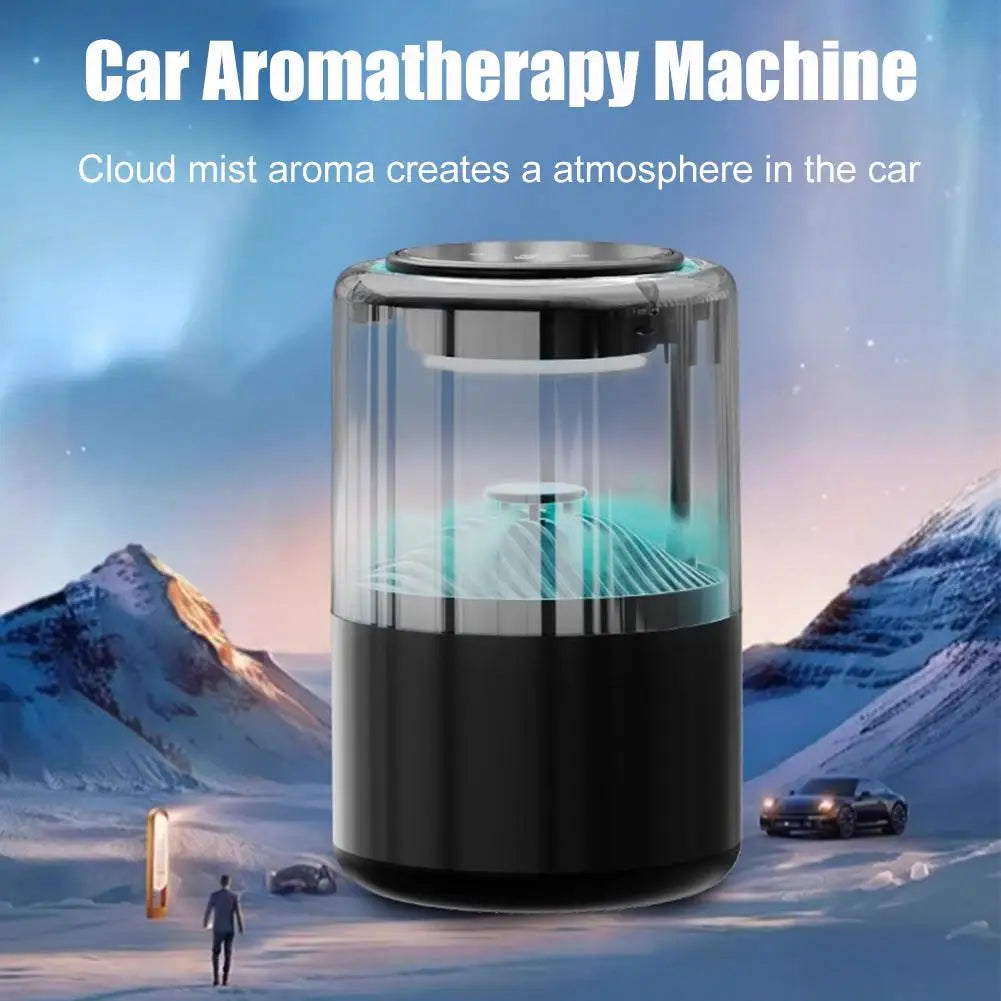 Car Aromatherapy Machine With AI Auto Start/Stop  Mist Fragrance