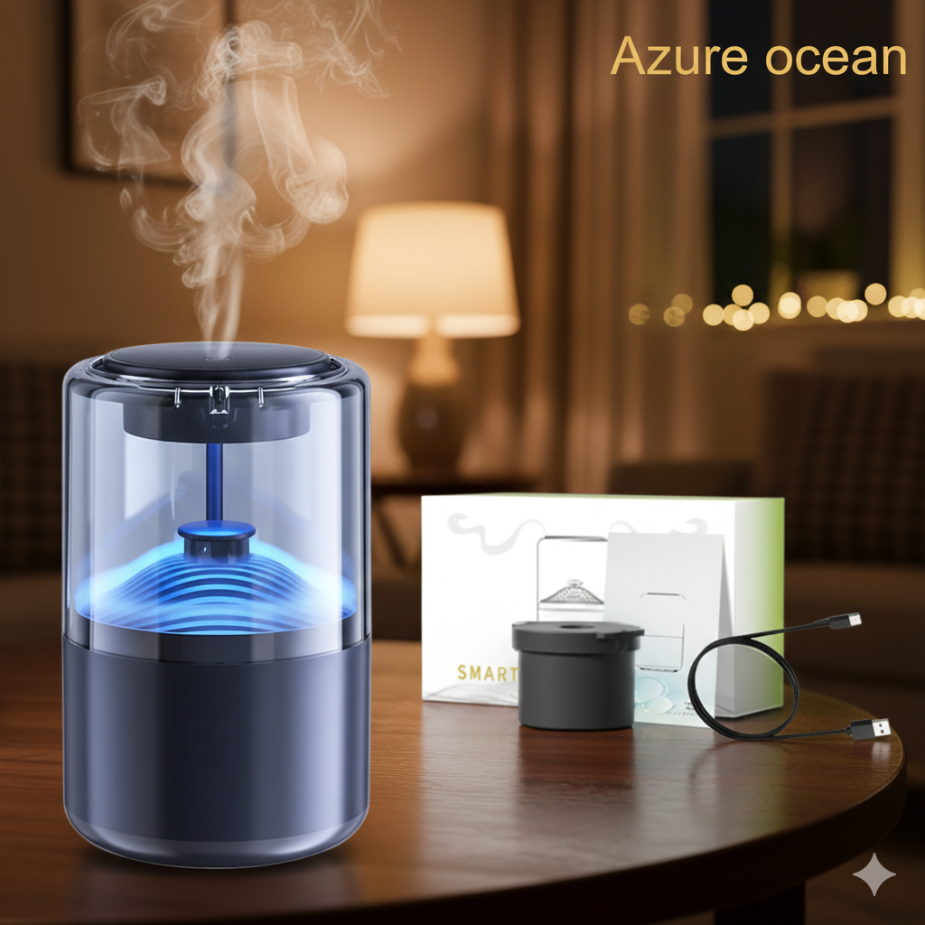 Car Aromatherapy Machine With AI Auto Start/Stop  Mist Fragrance